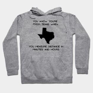 Texas - Distance (Light Colors) Hoodie